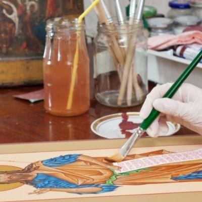 Δημιουργία εικόνων αγίων