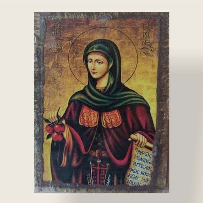 Εικόνα αγίας Ειρήνης